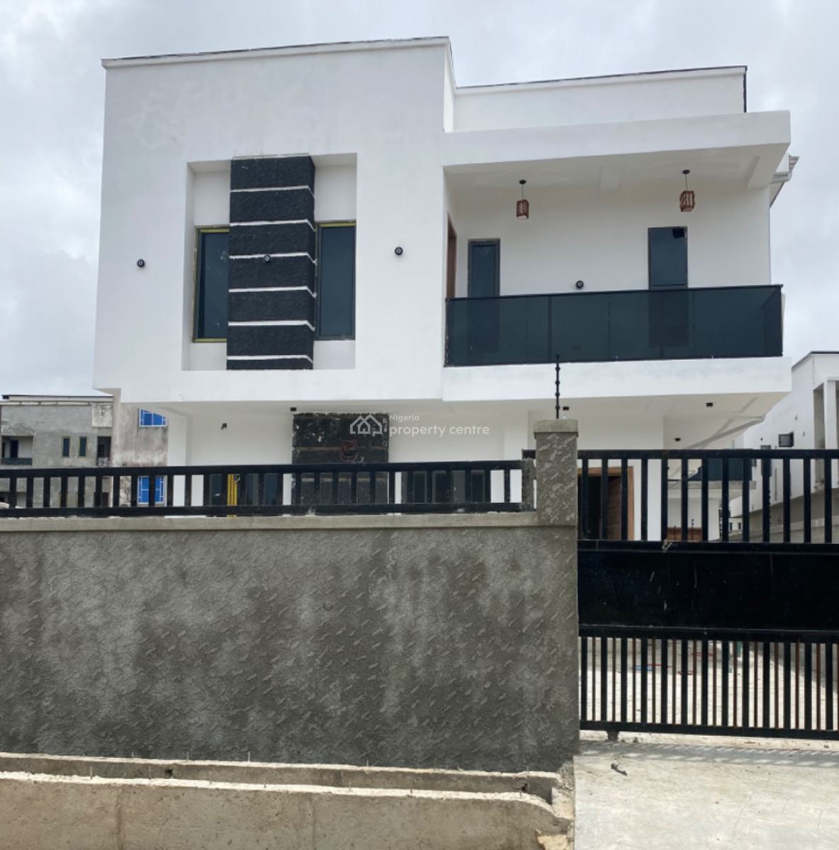 New 4 Bedrooms Detached House + Bq, Ologolo, Lekki, Lagos, Detached Duplex for Sale
