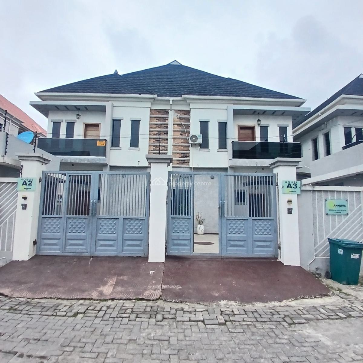 Unbeatable 4 Offer of a  Bedroom Semi-detached Duplex with Bq, Chevron Toll Gate, Orchid Road, Lekki, Lagos, Semi-detached Duplex for Sale