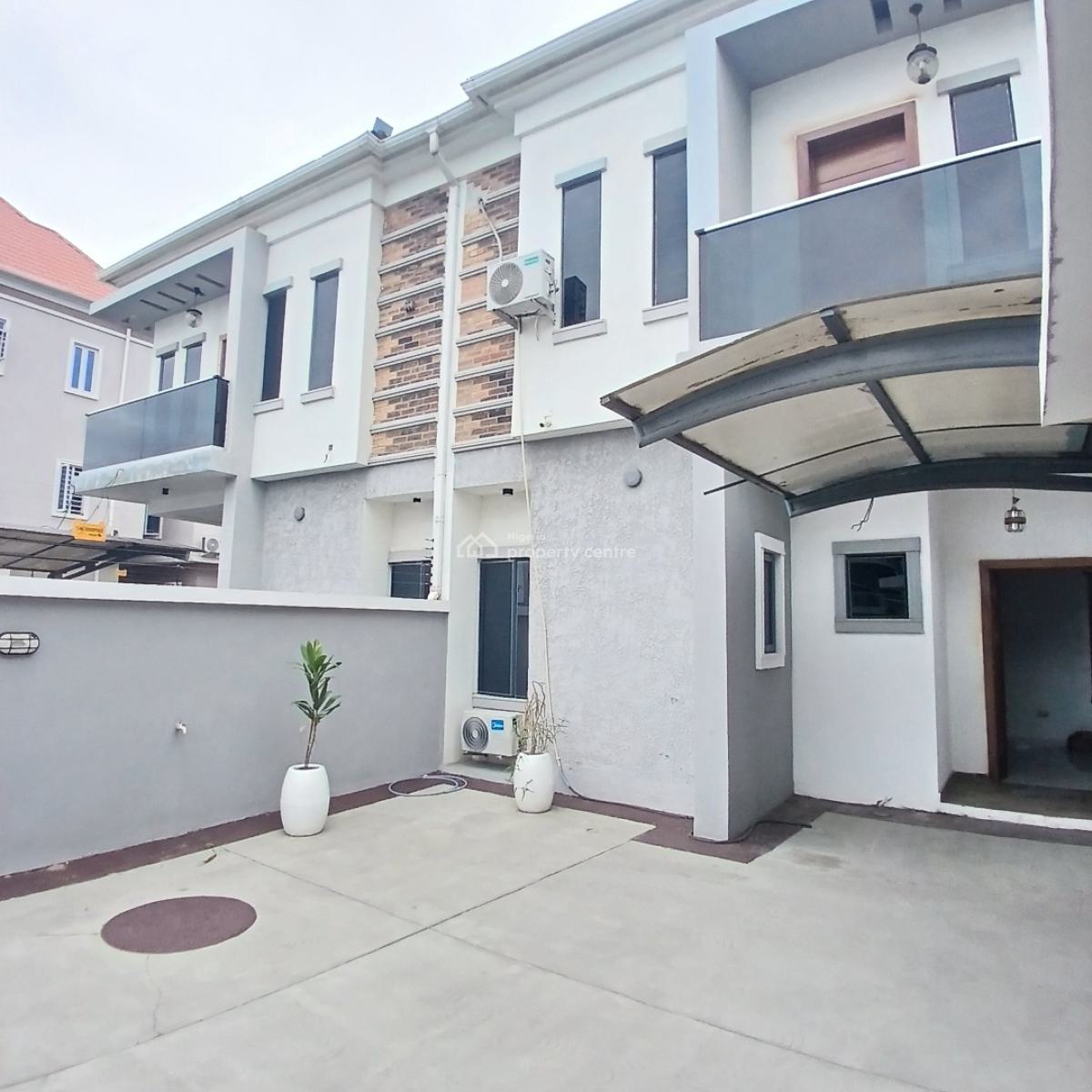 Unbeatable 4 Offer of a  Bedroom Semi-detached Duplex with Bq, Chevron Toll Gate, Orchid Road, Lekki, Lagos, Semi-detached Duplex for Sale