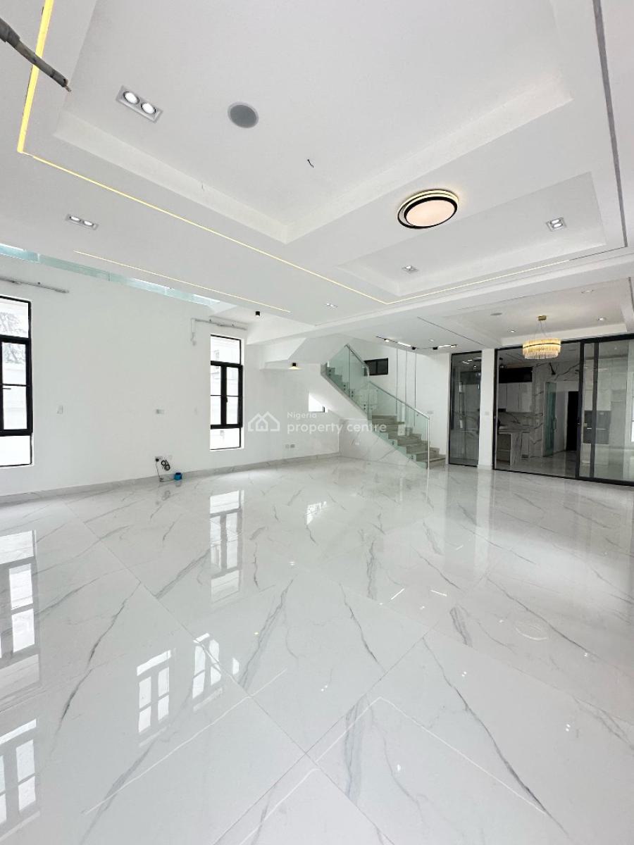 Gigantic 5 Bedroom Duplex Within a Gated Estate and Good Access Road, Has a Pool,bq,cinema and a Rooftop Terrace, Osapa, Lekki, Lagos, House for Sale