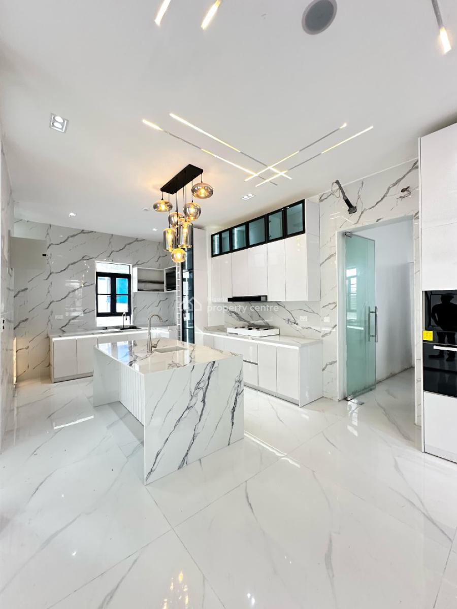 Gigantic 5 Bedroom Duplex Within a Gated Estate and Good Access Road, Has a Pool,bq,cinema and a Rooftop Terrace, Osapa, Lekki, Lagos, House for Sale