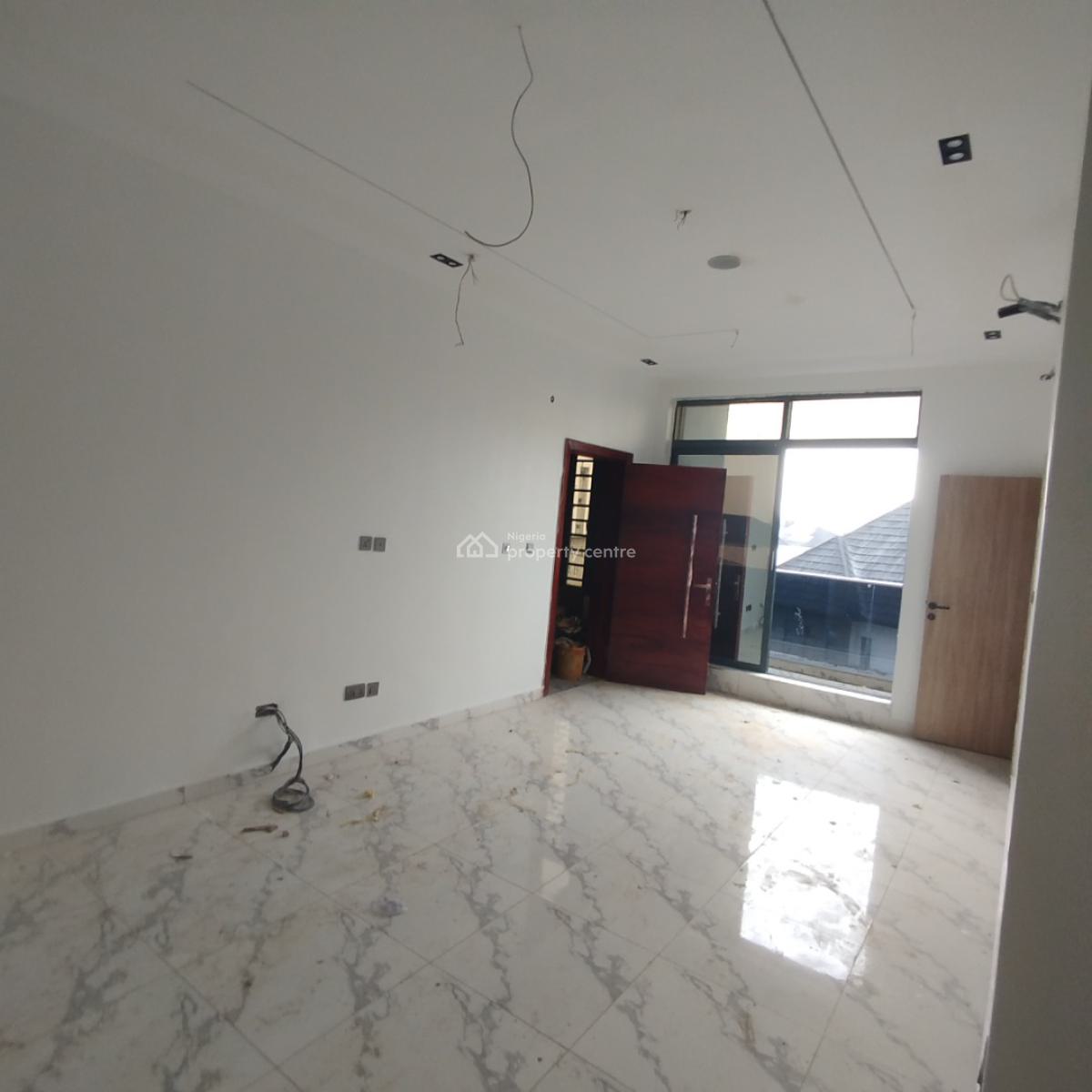 Service 2 Bedroom Flat Upstairs with Swimming Pool, Close to Royal Pine Estate, Orchid Road, Lekki Expressway, Lekki, Lagos, Flat / Apartment for Rent