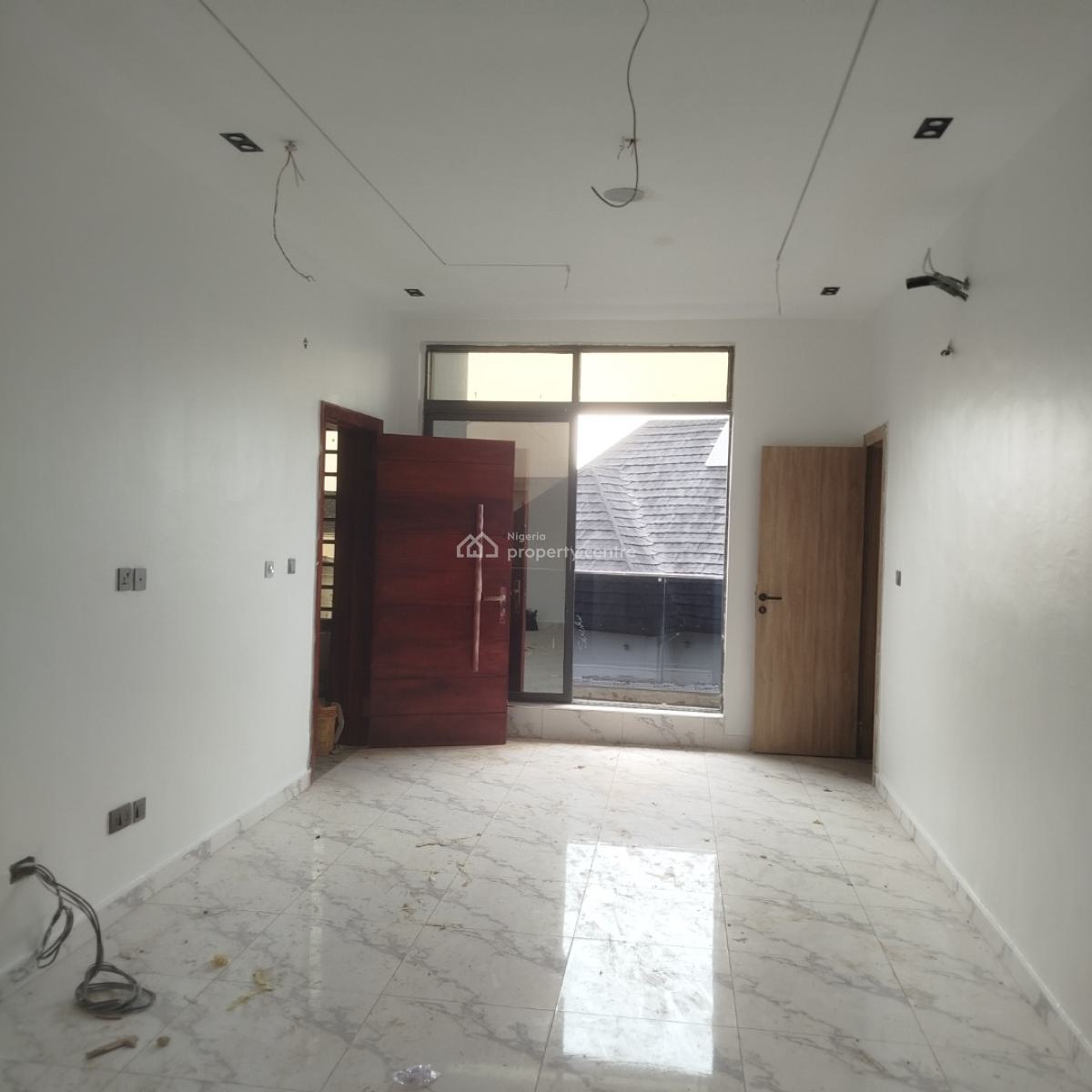 Service 2 Bedroom Flat Upstairs with Swimming Pool, Close to Royal Pine Estate, Orchid Road, Lekki Expressway, Lekki, Lagos, Flat / Apartment for Rent