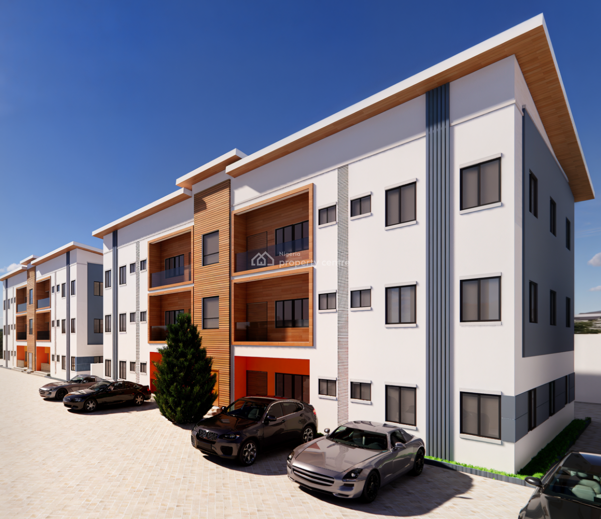 3 Bedroom Block of Flat, Close to Novare Shoprite, Copa Cabana Homes, Wumba, Abuja, House for Sale