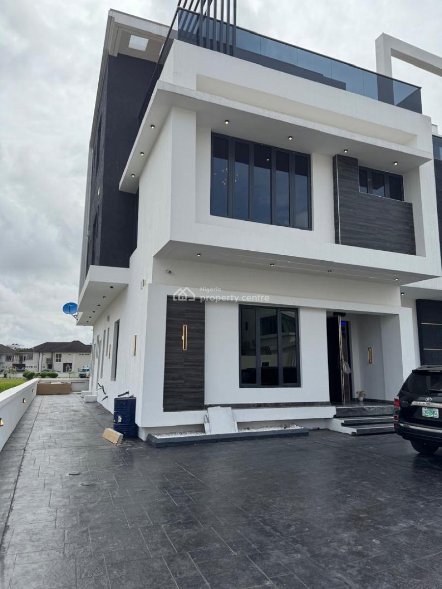 Fully Detached 6 Bedrooms with 2 Rooms Bq, Pinnock Beach Estate B9, Lekki, Lagos, House for Sale