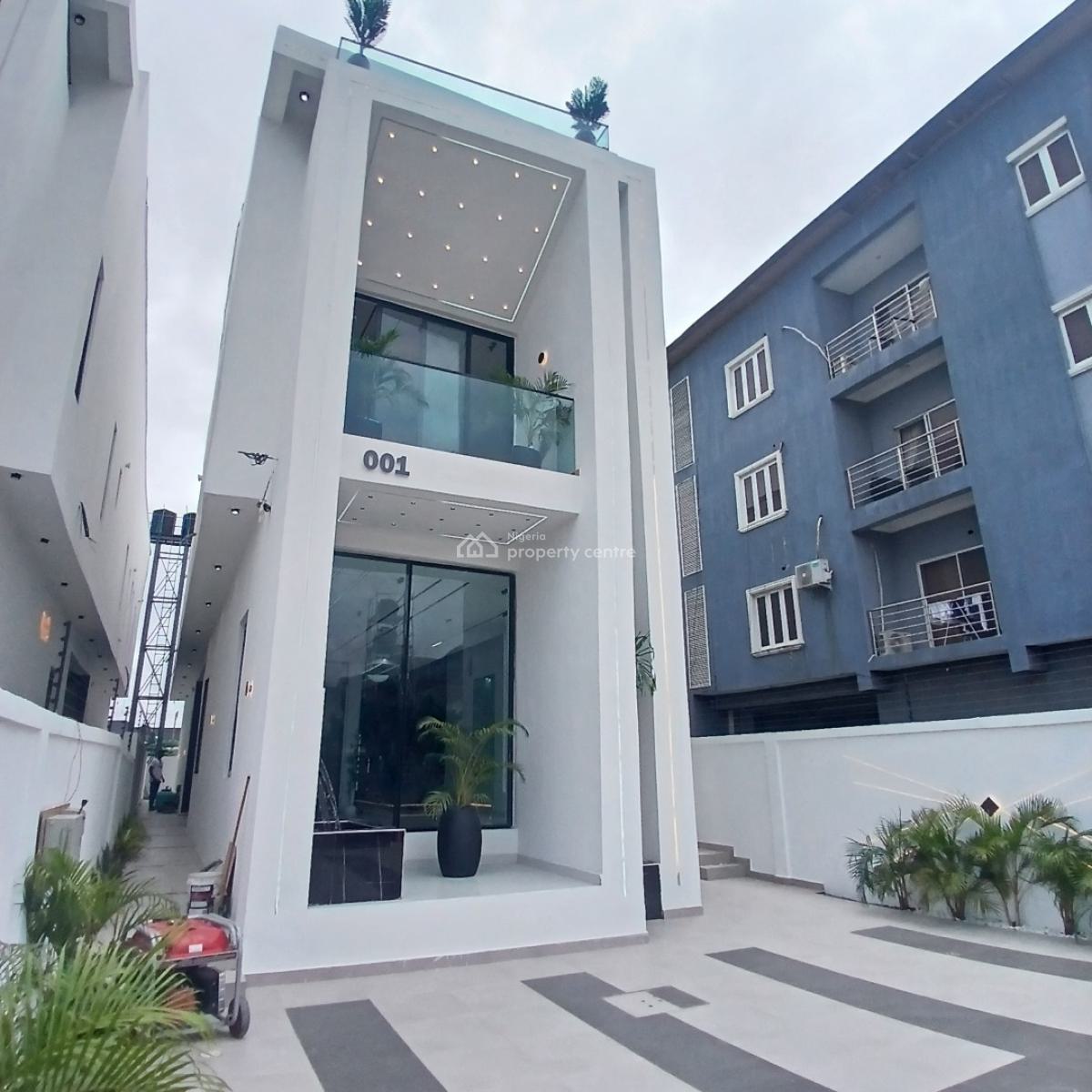 Gigantic 5 Bedroom Luxury Home with Swimming Pool, Bq, Chevron Toll Gate, Lekki, Lagos, Detached Duplex for Sale