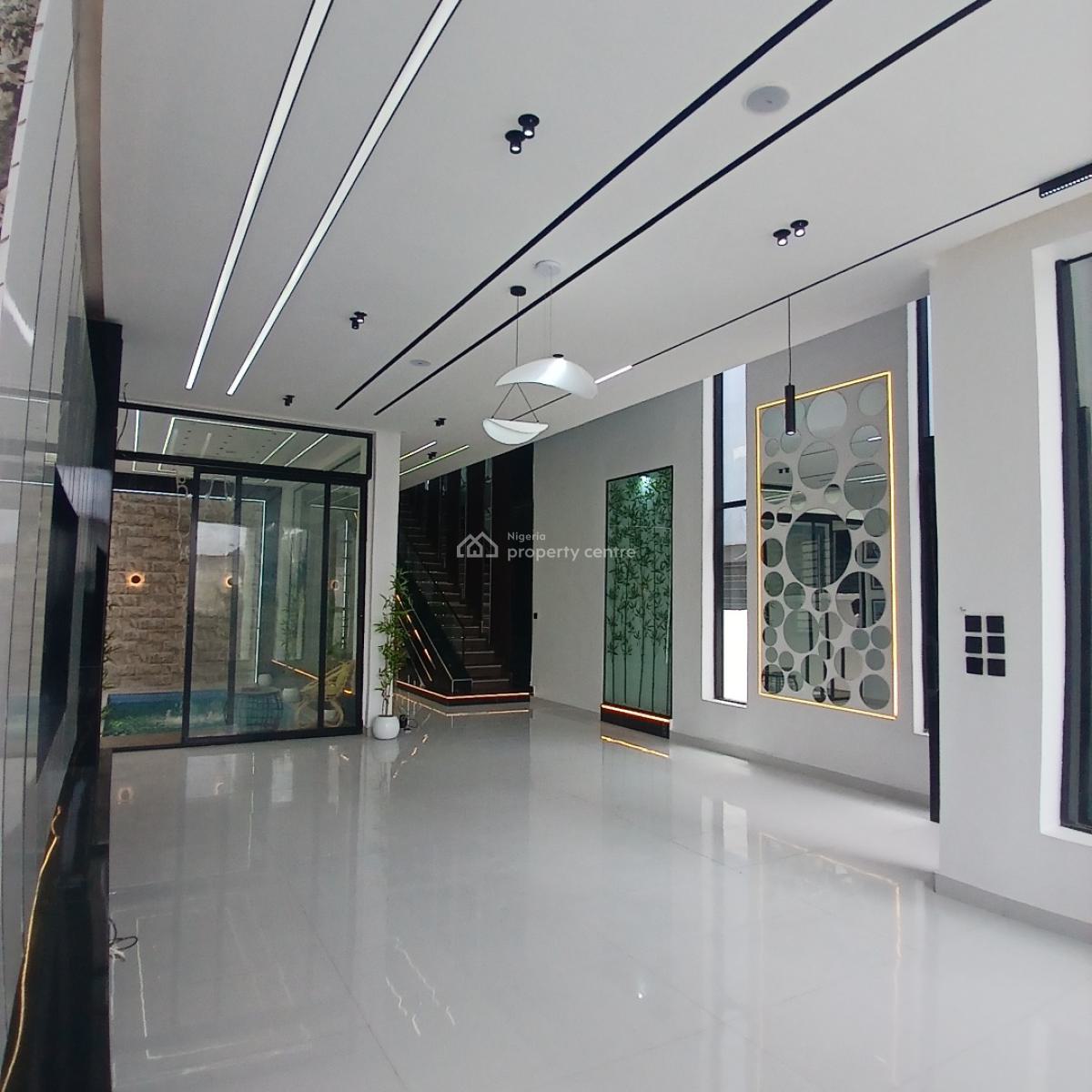 Gigantic 5 Bedroom Luxury Home with Swimming Pool, Bq, Chevron Toll Gate, Lekki, Lagos, Detached Duplex for Sale