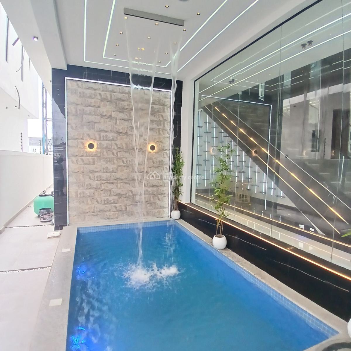 Gigantic 5 Bedroom Luxury Home with Swimming Pool, Bq, Chevron Toll Gate, Lekki, Lagos, Detached Duplex for Sale