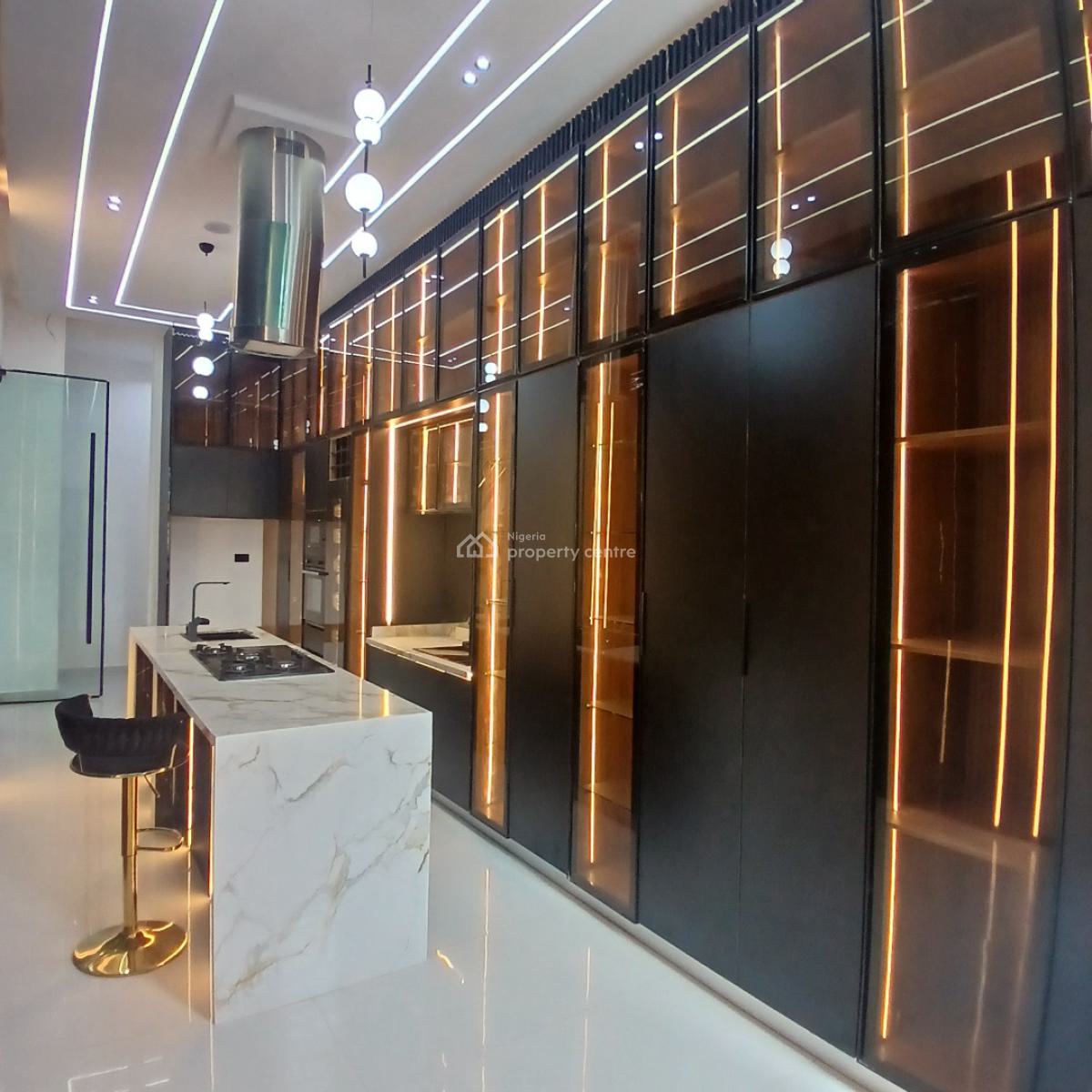 Gigantic 5 Bedroom Luxury Home with Swimming Pool, Bq, Chevron Toll Gate, Lekki, Lagos, Detached Duplex for Sale