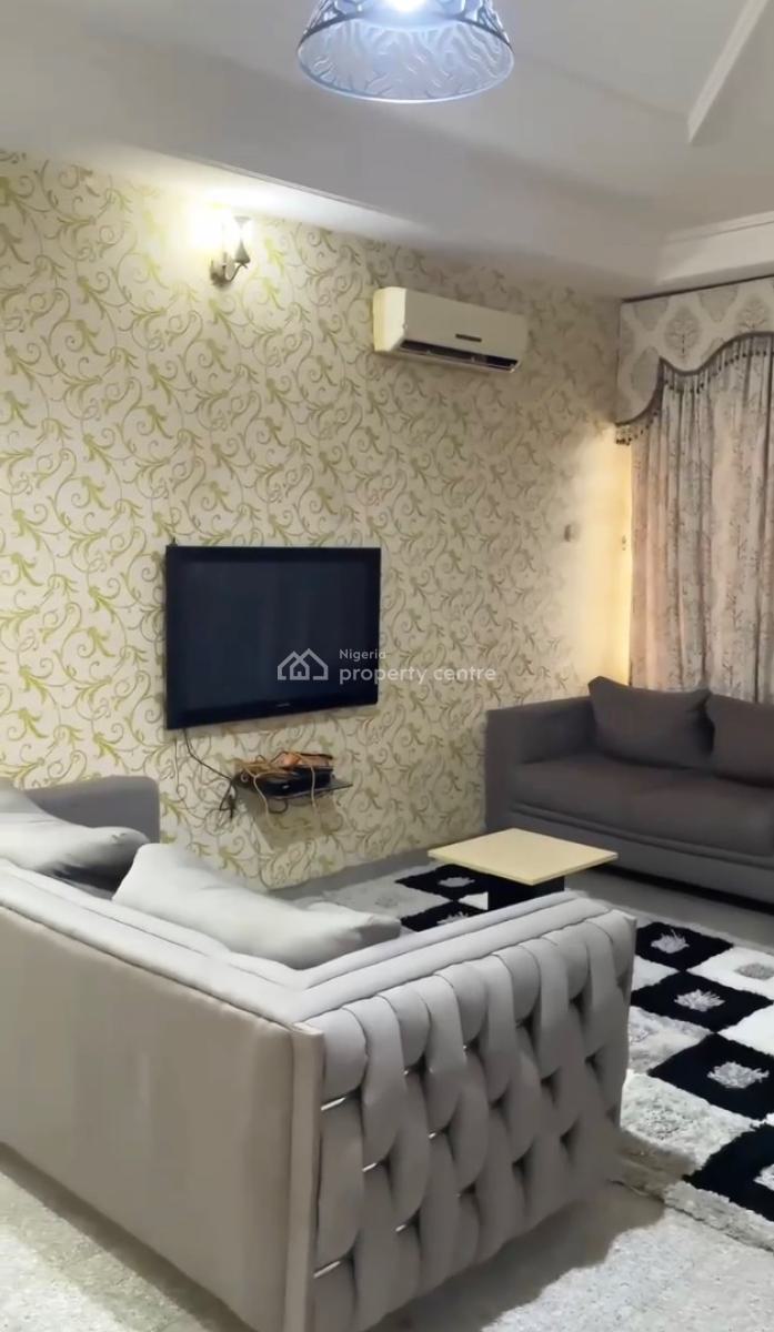 2 Bedroom Fully Furnished and Serviced with Generator, Jabi Main( By Gtb), Jabi, Abuja, Flat / Apartment for Rent