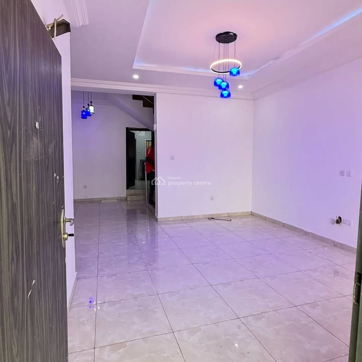 Standard 4 Bedroom Terrace Duplex with Bq, After Coza Church, Guzape District, Abuja, Terraced Duplex for Rent