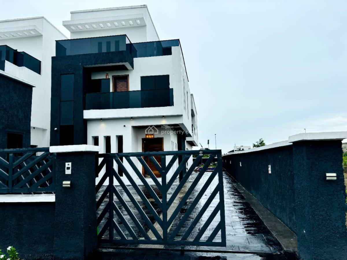 5 Bedroom Fully Detached Duplex with Bq, Royal Garden Estate, Lekki, Lagos, Detached Duplex for Sale
