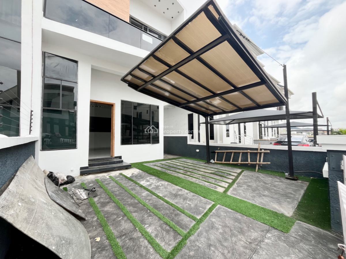 Charming 3 Bedroom Semi Detached Duplex with Bq Available, Chevron, Lekki, Lagos, Semi-detached Duplex for Rent