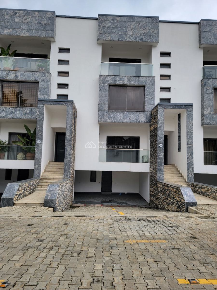 3 Bed Serviced Townhouse with Bq, Maitama District, Abuja, Terraced Duplex for Rent