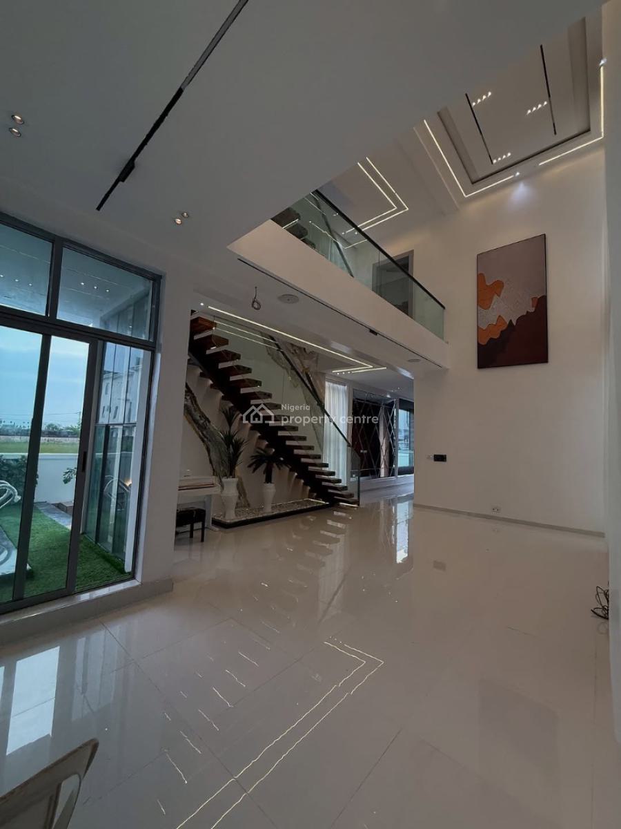 Spacious 5 Bedroom Fully Detached House with Pool, Osapa London, Lekki, Lagos, Detached Duplex for Sale