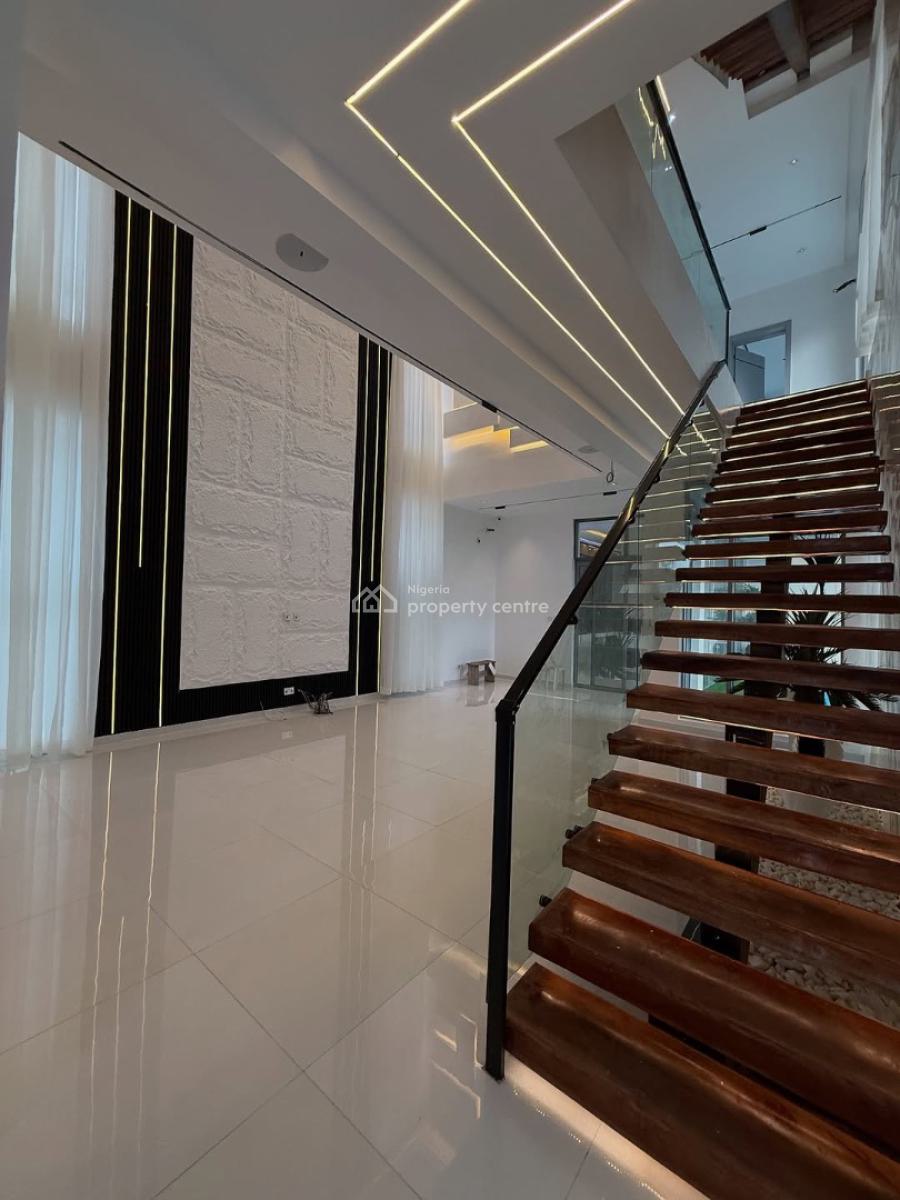 Spacious 5 Bedroom Fully Detached House with Pool, Osapa London, Lekki, Lagos, Detached Duplex for Sale