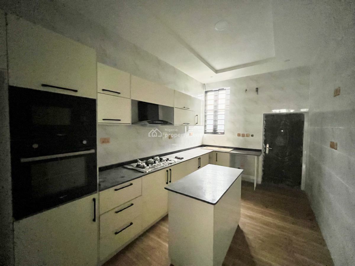 Spacious 4 Bedroom Semi Detached Duplex with Bq Available, Chevron, Lekki, Lagos, Semi-detached Duplex for Rent