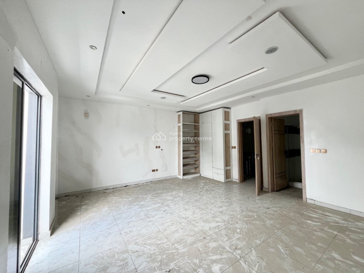 Spacious 4 Bedroom Semi Detached Duplex with Bq Available, Chevron, Lekki, Lagos, Semi-detached Duplex for Rent