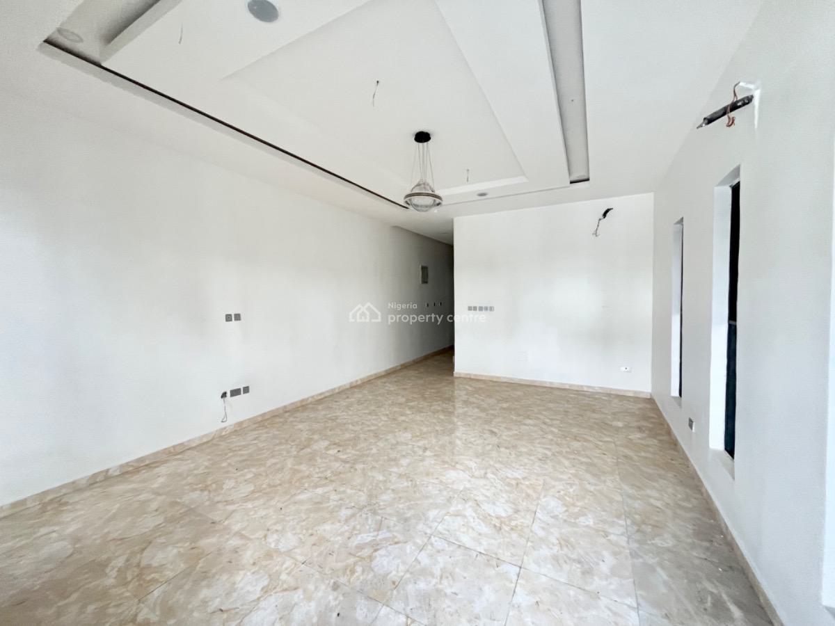 Spacious 4 Bedroom Semi Detached Duplex with Bq Available, Chevron, Lekki, Lagos, Semi-detached Duplex for Rent