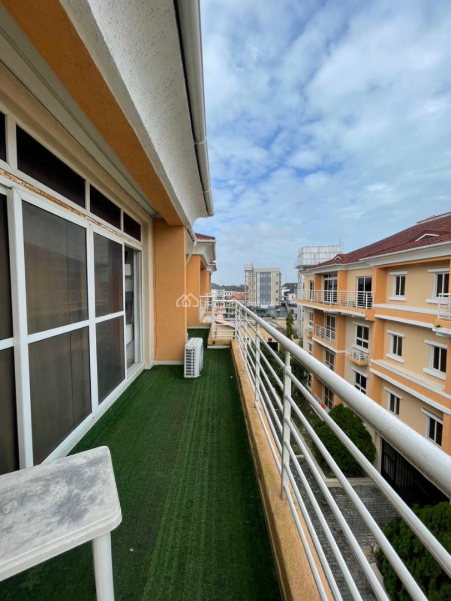 Luxury 3 Bedroom Maisonette Penthouse, Cadogan Estate, Osapa, Lekki, Lagos, Flat / Apartment for Rent