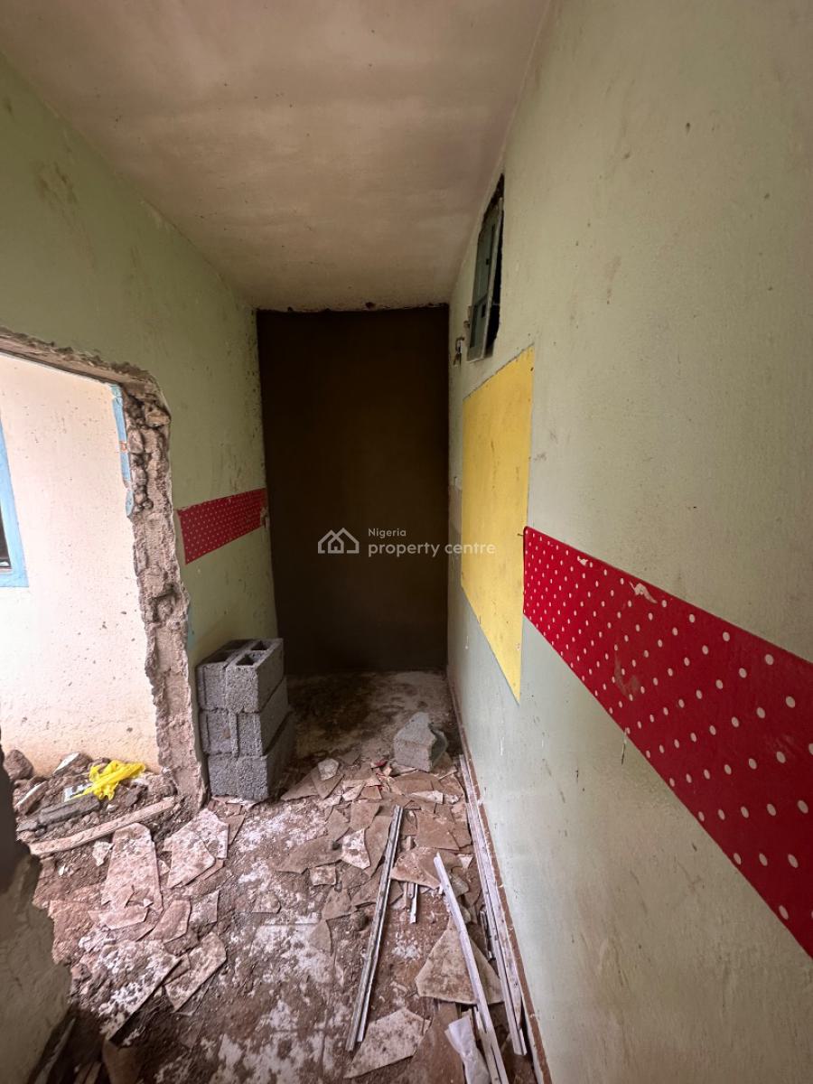 a Standard and Spacious Room Self Contain Apartment in a Decent Area, First Avenue, Not Far From Crush Cafe 1st Avenue, Gwarinpa, Abuja, Self Contain (single Rooms) for Rent