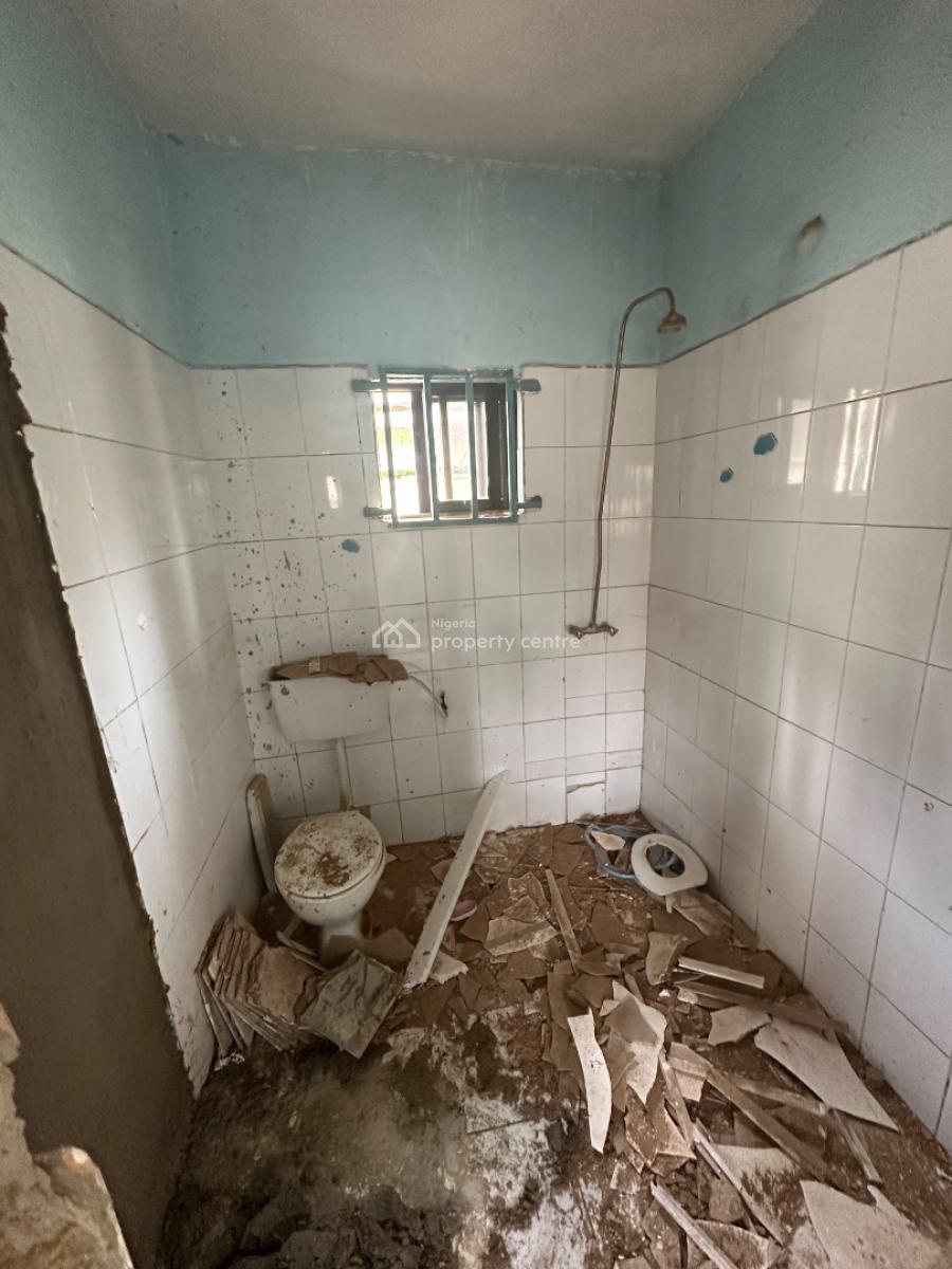 a Standard and Spacious Room Self Contain Apartment in a Decent Area, First Avenue, Not Far From Crush Cafe 1st Avenue, Gwarinpa, Abuja, Self Contain (single Rooms) for Rent