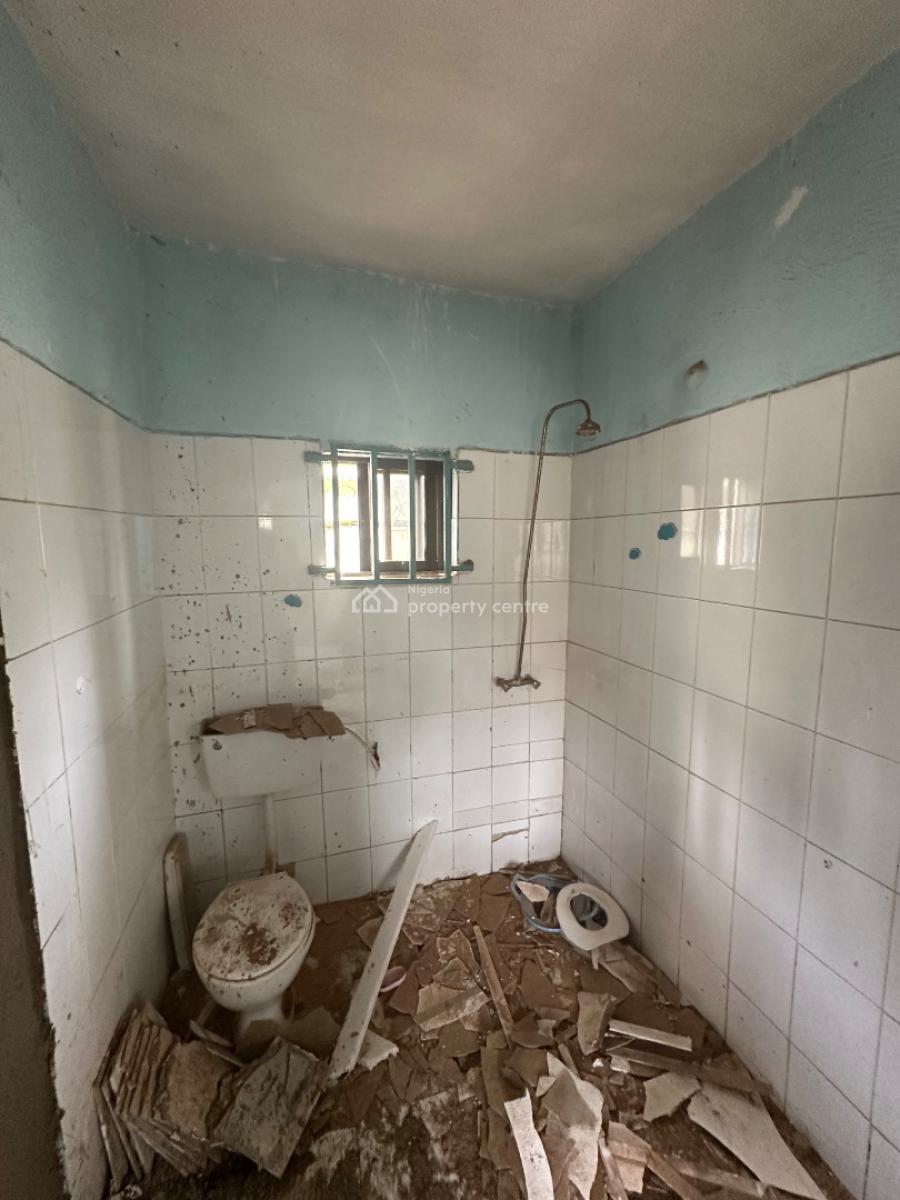 a Standard and Spacious Room Self Contain Apartment in a Decent Area, First Avenue, Not Far From Crush Cafe 1st Avenue, Gwarinpa, Abuja, Self Contain (single Rooms) for Rent