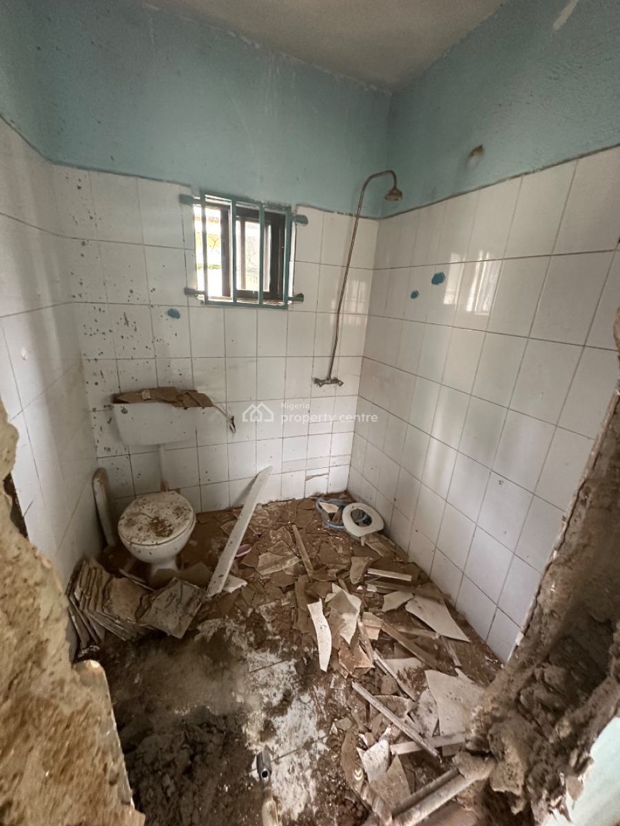a Standard and Spacious Room Self Contain Apartment in a Decent Area, First Avenue, Not Far From Crush Cafe 1st Avenue, Gwarinpa, Abuja, Self Contain (single Rooms) for Rent
