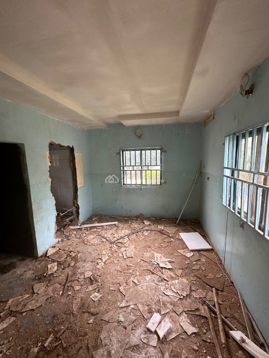 a Standard and Spacious Room Self Contain Apartment in a Decent Area, First Avenue, Not Far From Crush Cafe 1st Avenue, Gwarinpa, Abuja, Self Contain (single Rooms) for Rent