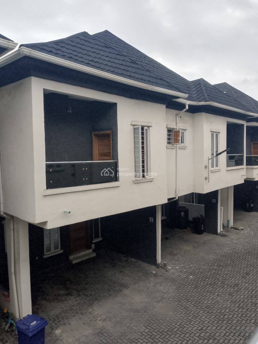 Very Spacious and Newly Built 4 Bedroom Terrace Duplex, Mobile Road, Ilaje, Ajah, Lagos, Terraced Duplex for Rent