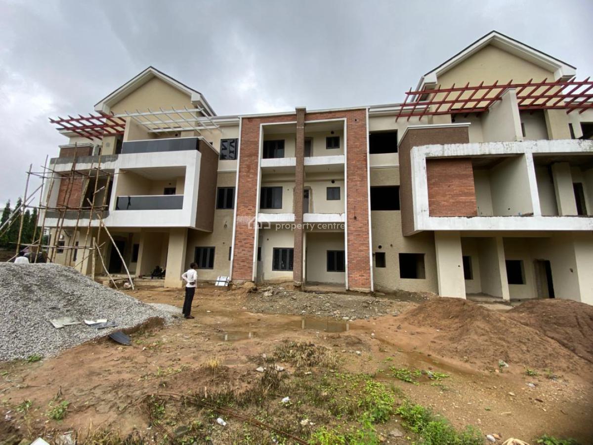 4-bedroom Terrace Duplexes with Bq -- Shell Finish, Katampe Extension, Katampe, Abuja, Terraced Duplex for Sale