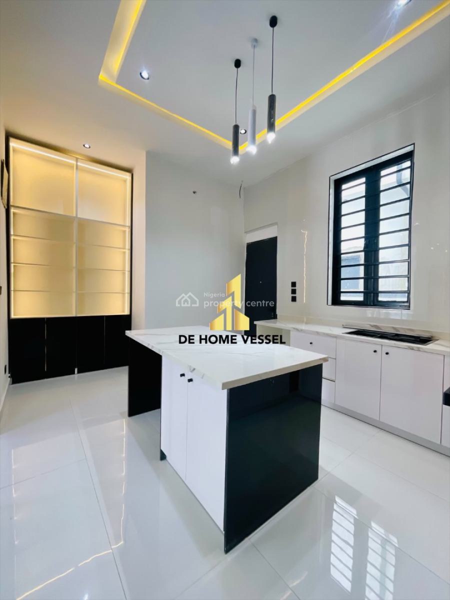 Beautifully Carved Luxury 4 Bed Detached Home with Bq, Ajah, Lagos, Detached Duplex for Sale