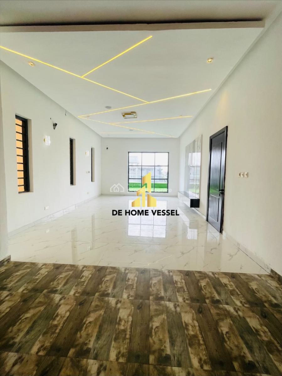 Marvelously Carved 5 Bed Detached Duplex with Cinema, Rooftop Terrace, Osapa, Lekki, Lagos, Detached Duplex for Sale