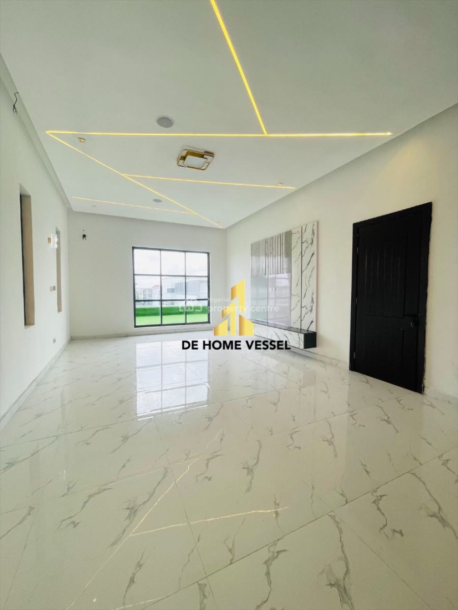 Marvelously Carved 5 Bed Detached Duplex with Cinema, Rooftop Terrace, Osapa, Lekki, Lagos, Detached Duplex for Sale
