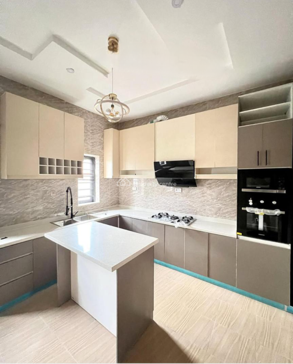 Newly Built Self Service 4bedroom Fully Detached Duplex Chevron, Chevron Toll Gate Lekki, Lekki, Lagos, Detached Duplex for Rent