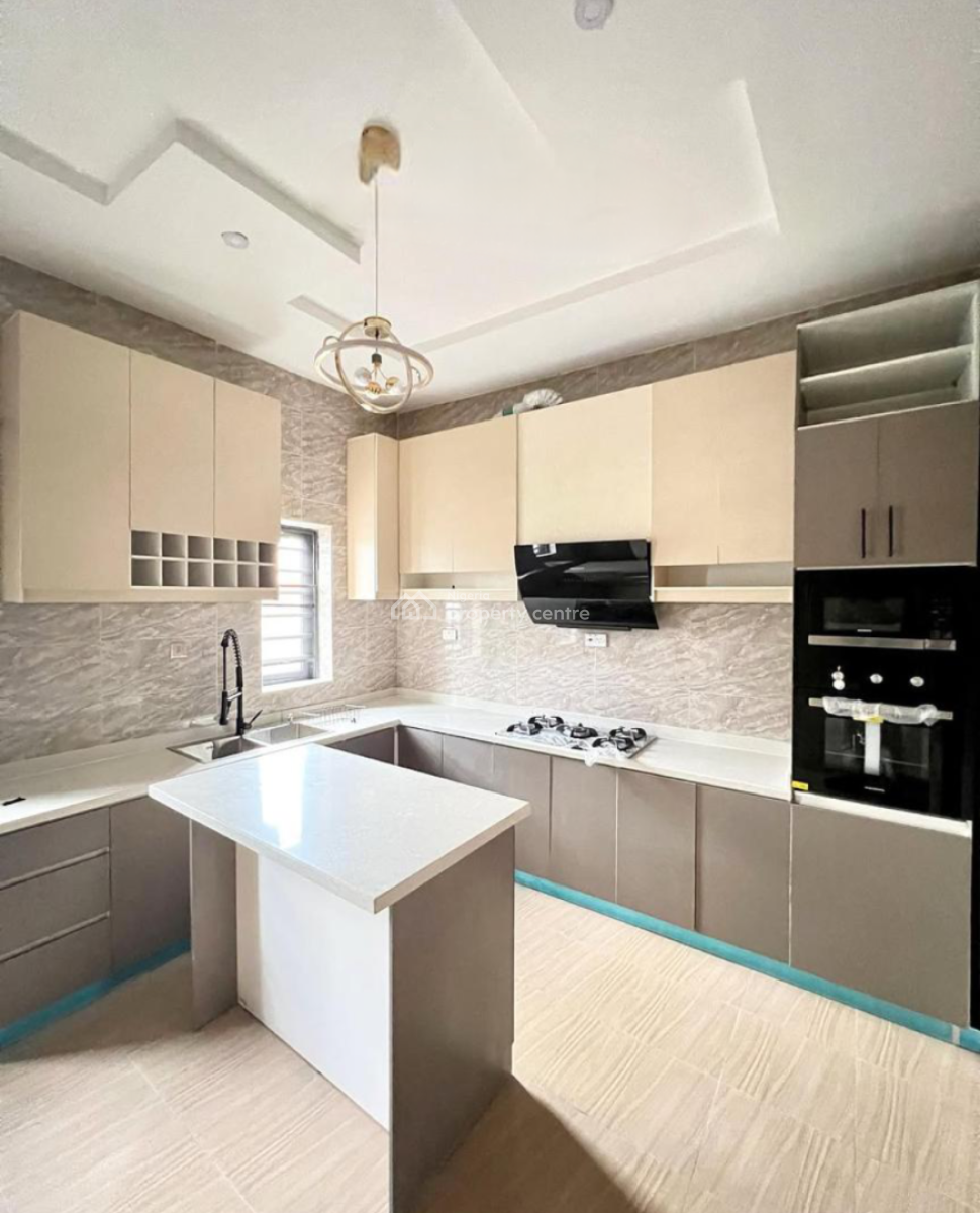 Newly Built Self Service 4bedroom Fully Detached Duplex Chevron, Chevron Toll Gate Lekki, Lekki, Lagos, Detached Duplex for Rent
