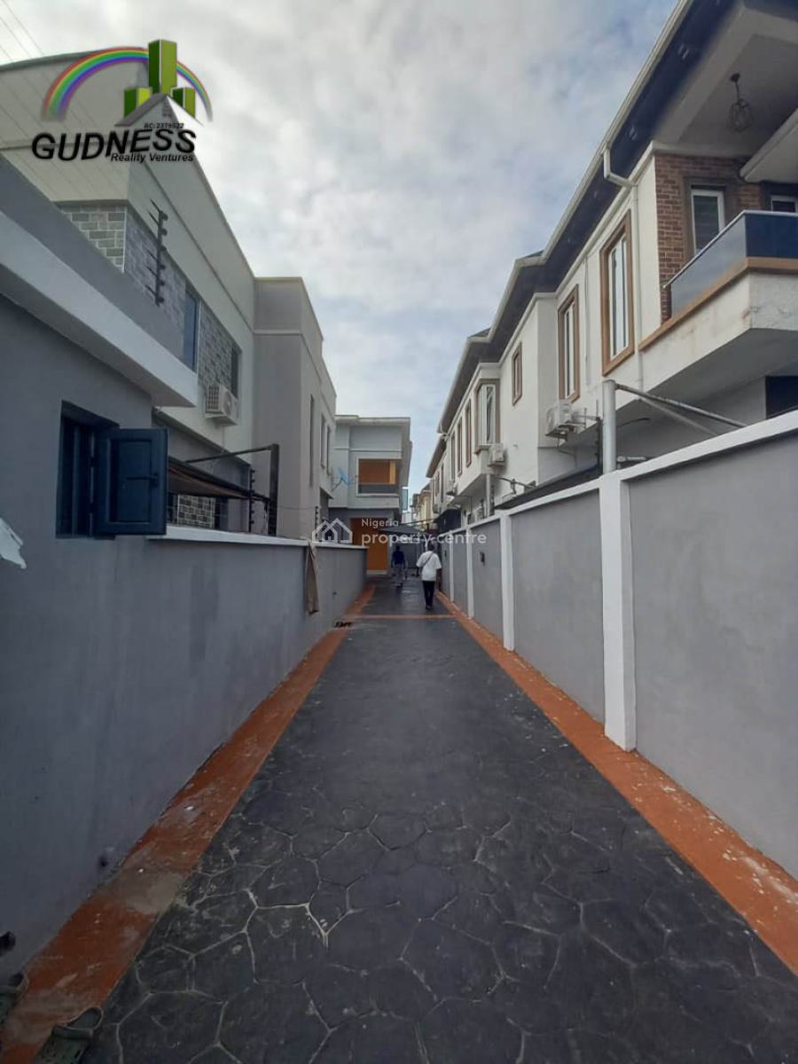 4 Bedroom Semi Detached Duplex, Bera Estate, Chevron, Lekki, Lagos, Semi-detached Duplex for Rent