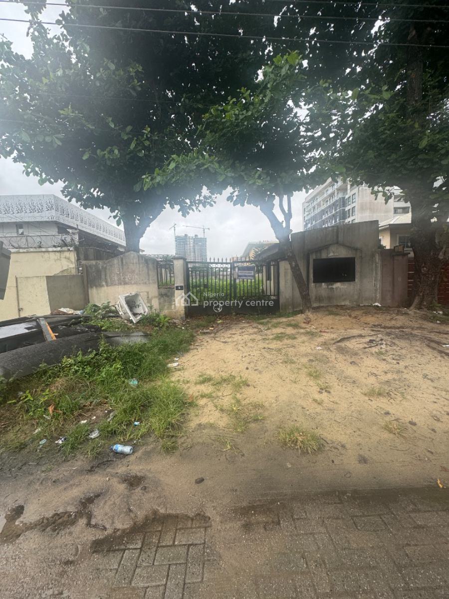 950sqm Bareland, Off Adetokunbo Ademola, Victoria Island (vi), Lagos, Residential Land for Sale