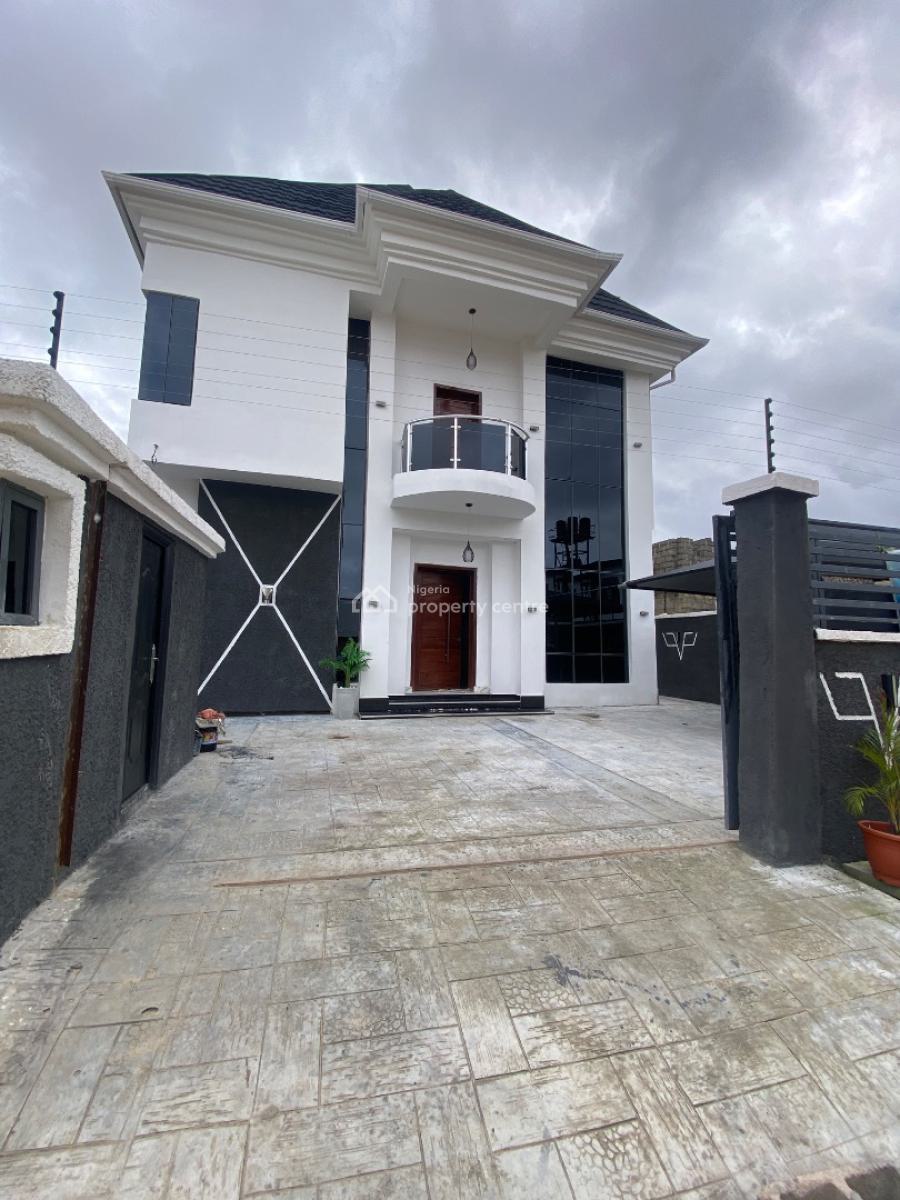 Newly Buit 5 Bedroom Duplex Comes with Pool and Bq, Sunshine Estate, Sangotedo, Ajah, Lagos, Detached Duplex for Sale