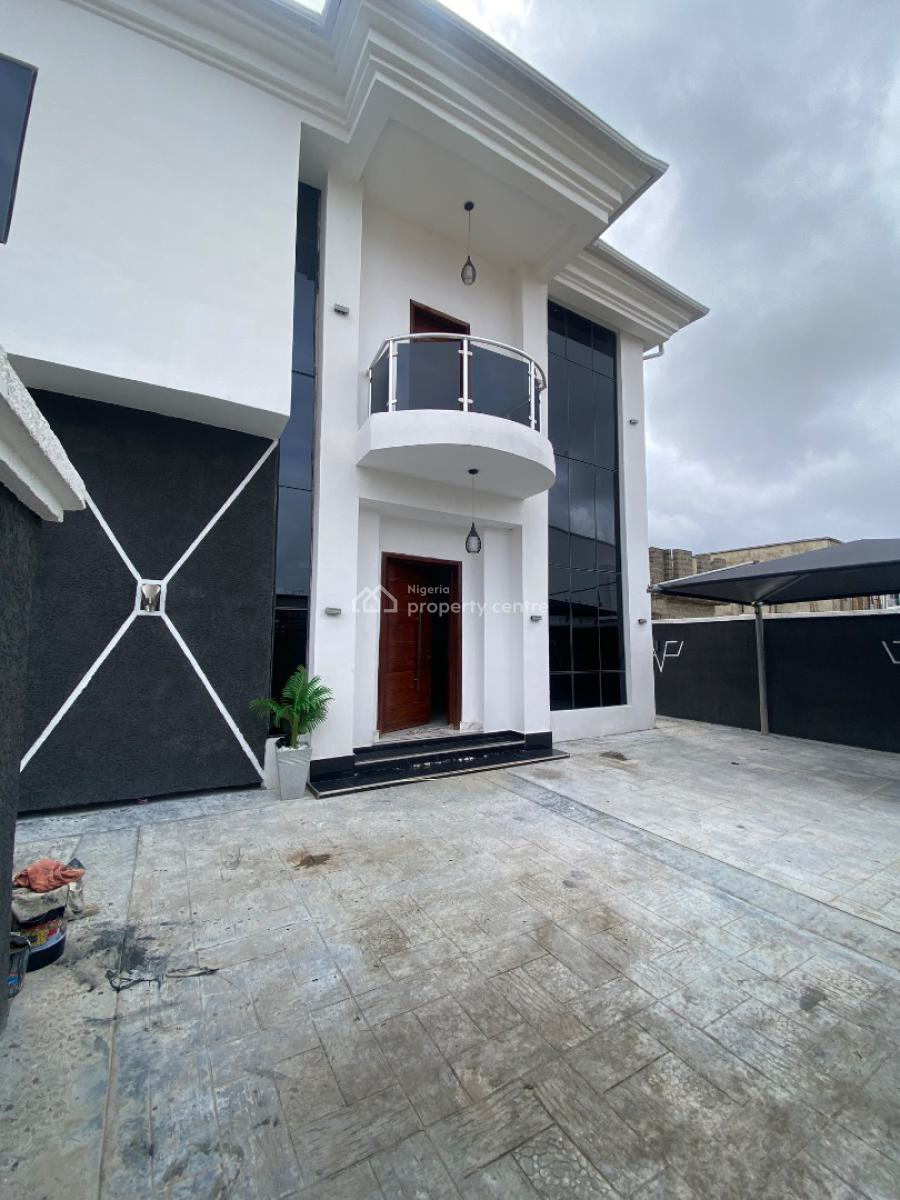 Newly Buit 5 Bedroom Duplex Comes with Pool and Bq, Sunshine Estate, Sangotedo, Ajah, Lagos, Detached Duplex for Sale