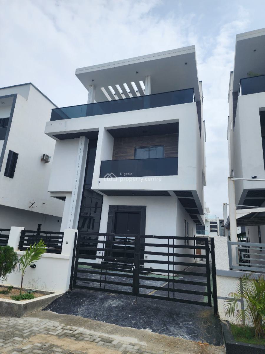 4 Bedroom Detached House Withsit Out Balcony, Ocean Bay Estate, Orchid Road, Lekki, Lagos, Detached Duplex for Sale