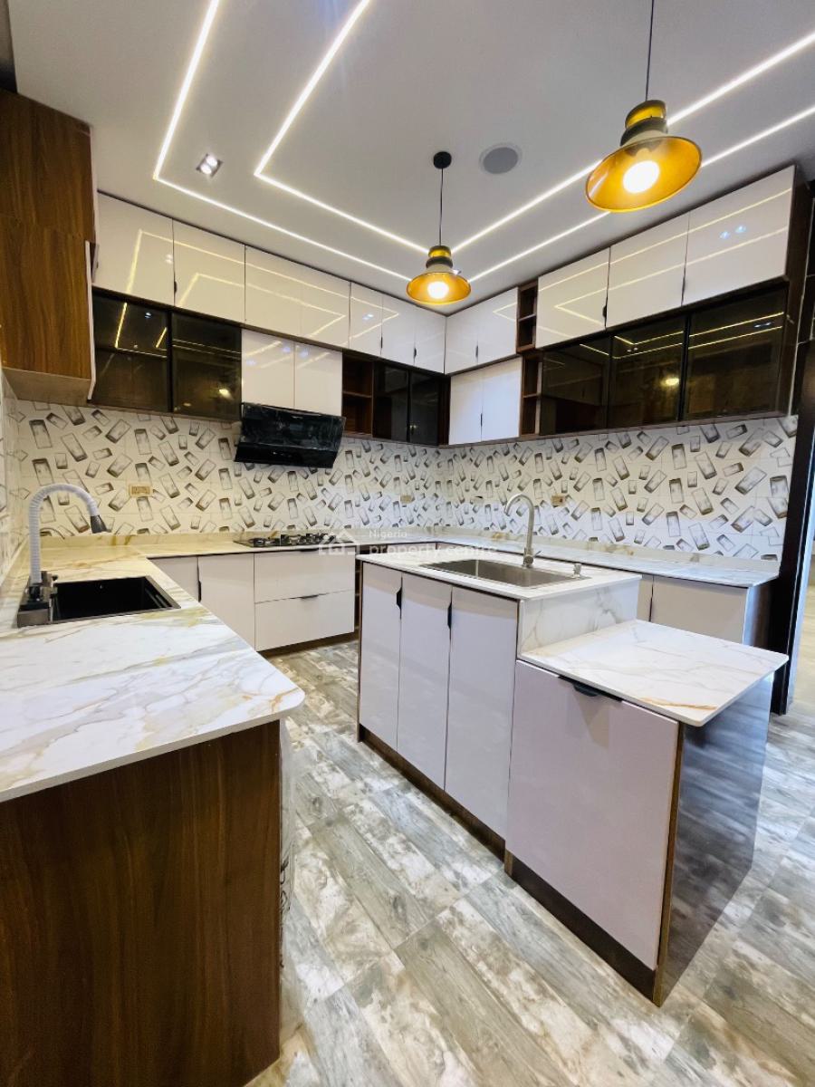 Marvelously Carved 5 Bedroom Detached Duplex with Cinema, Rooftop Terrace, Osapa, Lekki, Lagos, Detached Duplex for Sale