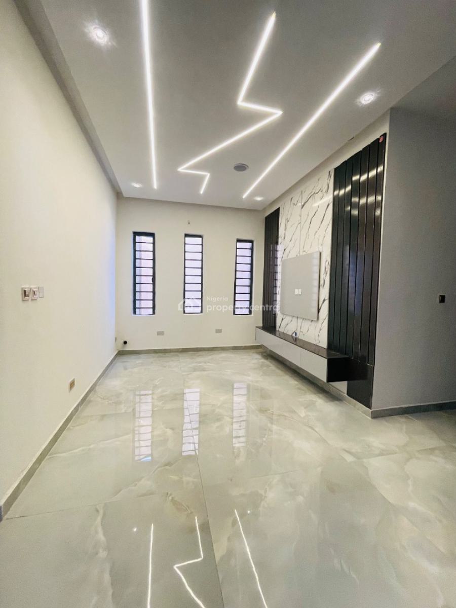 Marvelously Carved 5 Bedroom Detached Duplex with Cinema, Rooftop Terrace, Osapa, Lekki, Lagos, Detached Duplex for Sale