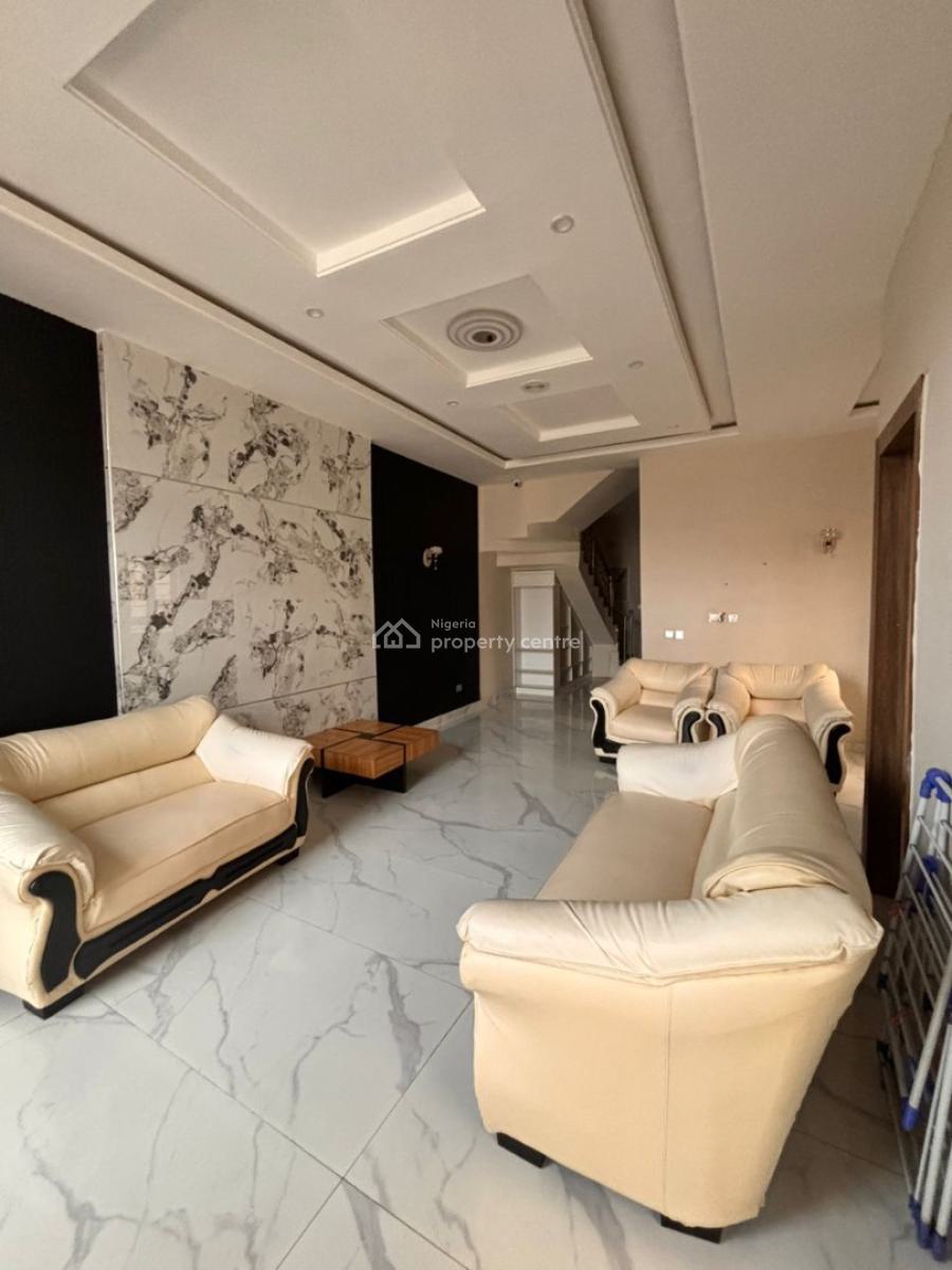 4 Bedroom Semi Detached Duplex with Bq in a Secured Estate, Ikate, Lekki, Lagos, Semi-detached Duplex for Rent