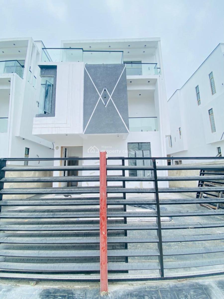 a Finely Built 4 Bedroom Fully-detached Duplex with Bq, Chevron Toll Gate, Lekki, Lagos, Detached Duplex for Sale