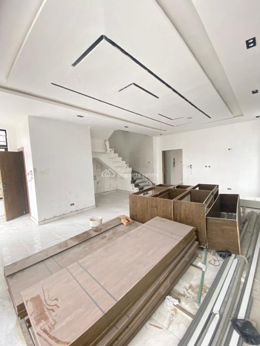 a Finely Built 4 Bedroom Fully-detached Duplex with Bq, Chevron Toll Gate, Lekki, Lagos, Detached Duplex for Sale