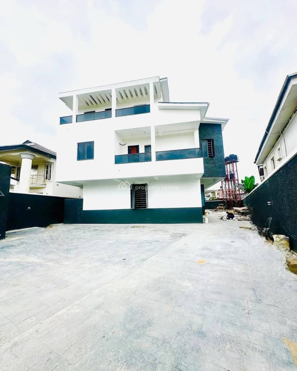 Exquisite 4 Bedroom Terrace Duplex with Bq in Serene Environment, Surulere, Lagos, Terraced Duplex for Sale