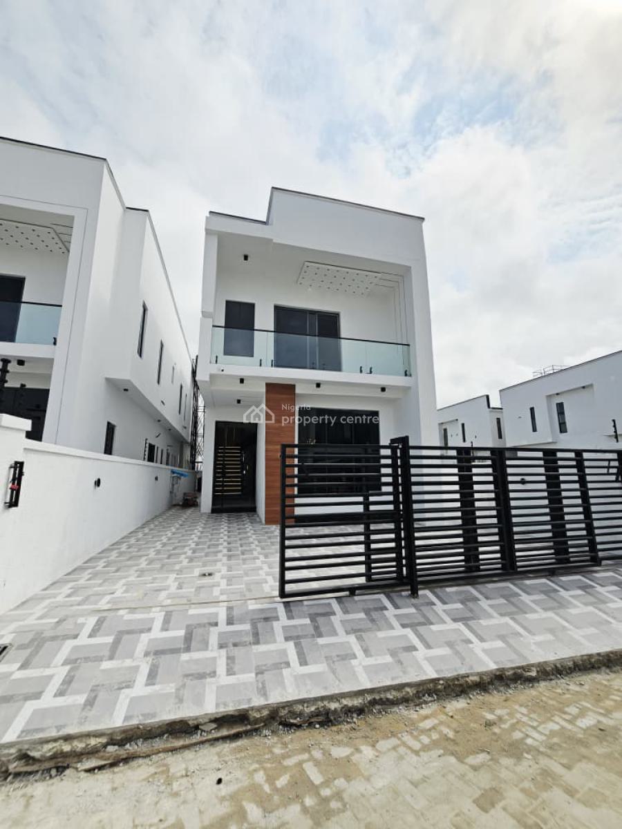 Brand New 4 Bedroom Fully Detached Duplex with Bq, Ajah, Lagos, Detached Duplex for Sale