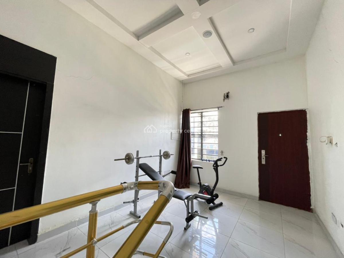 Unfurnished 4 Bedroom Duplex Terrace Very Spacious Band a Light, Orchid Road Lekki, Lekki, Lagos, Terraced Duplex for Rent