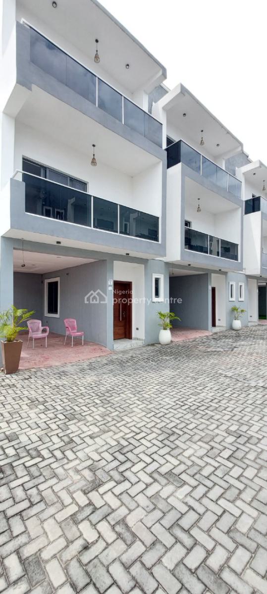 Brand New 4 Bedroom Terrace Duplex with Gym & 1 Bq, Ilasan, Lekki, Lagos, Terraced Duplex for Sale